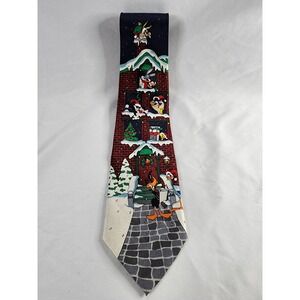 1998 Looney Tunes Classic Collections Christmas Tie #73469